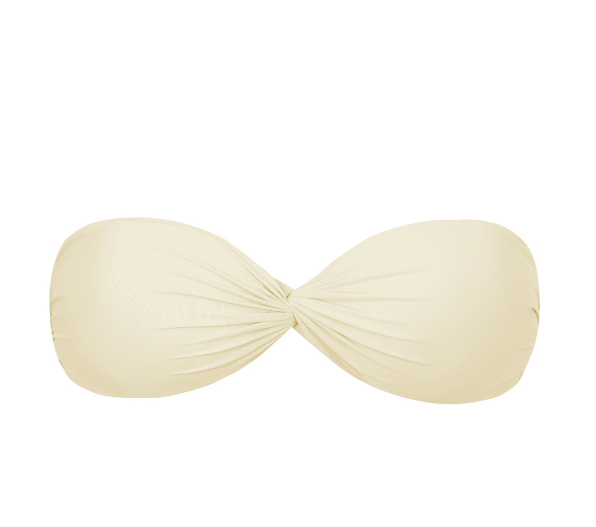Product Front: Rio De Sol Bikini Tops Top Off-White Twist
