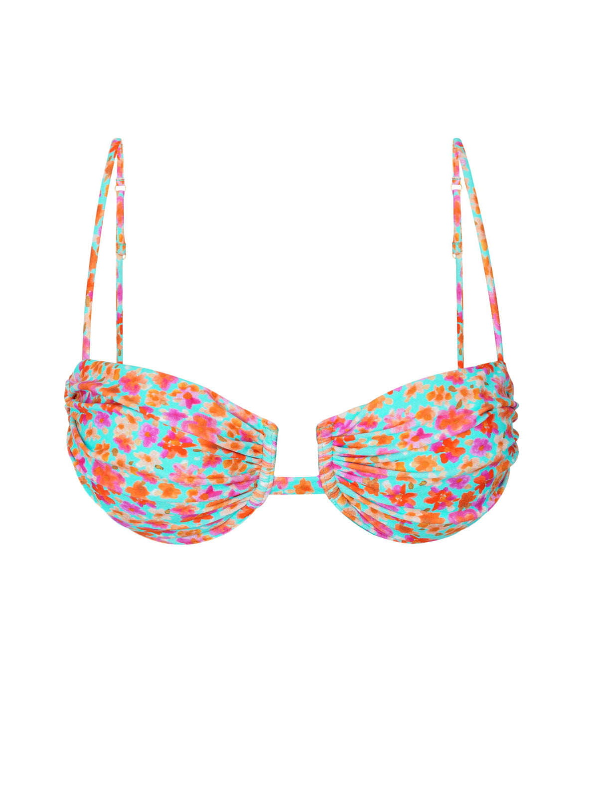 Product Front: Rio De Sol Bikini Tops Top Ditsy-Sky Zaya