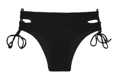 Product Front: Rio De Sol Bikini Bottoms Bottom Dots-Black Madrid