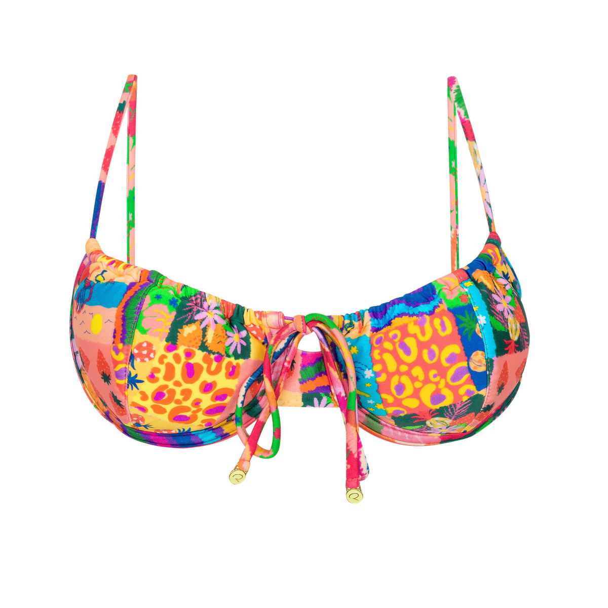 Product Front: Rio De Sol Bikini Tops Top Love-Trip Balconet-Tie
