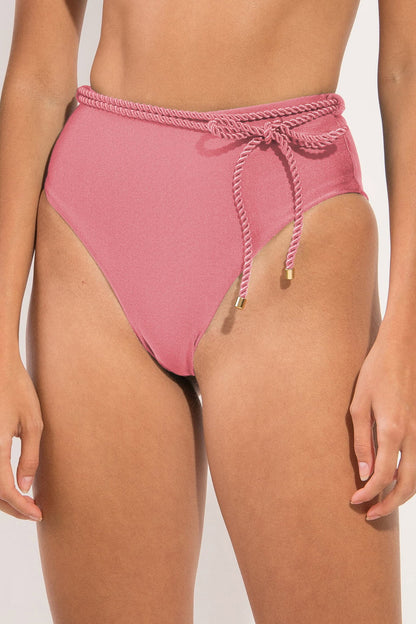 Gallery: Rio De Sol Bikini Bottoms Bottom Shimmer-Confetti Belted-High-Waist