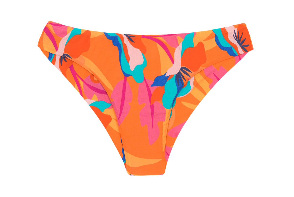 Product Front: Rio De Sol Bikini Bottoms Bottom Orange-Bloom Nice
