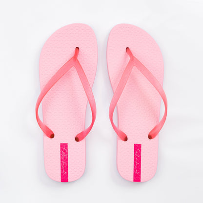 Product Front: Rio De Sol Flip-Flops Light Pink Slim