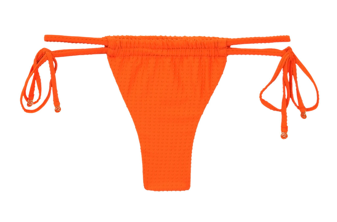 Product Front: Rio De Sol Bikini Bottoms Bottom Dots-Orange Pipa