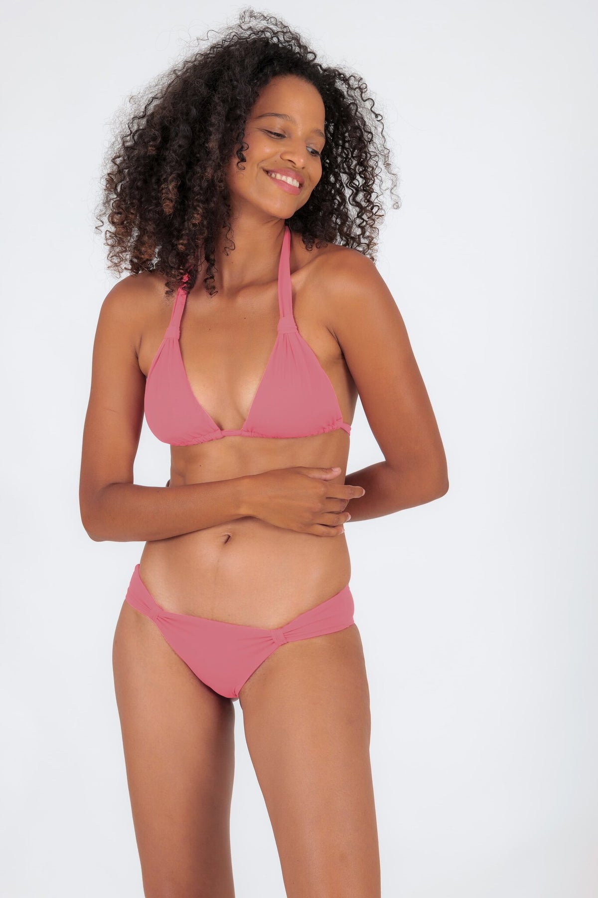 Model Front: Rio De Sol Bikini Tops Top Confetti Mel
