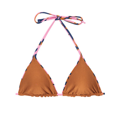 Product Back: Rio De Sol Bikini Tops Top Amore-Pink Tri-Inv