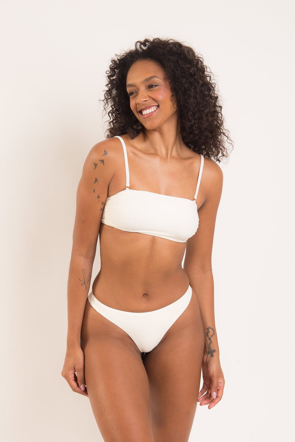 Image 08: Rio De Sol Bikini Bottoms Bottom Off-White Nice-Fio