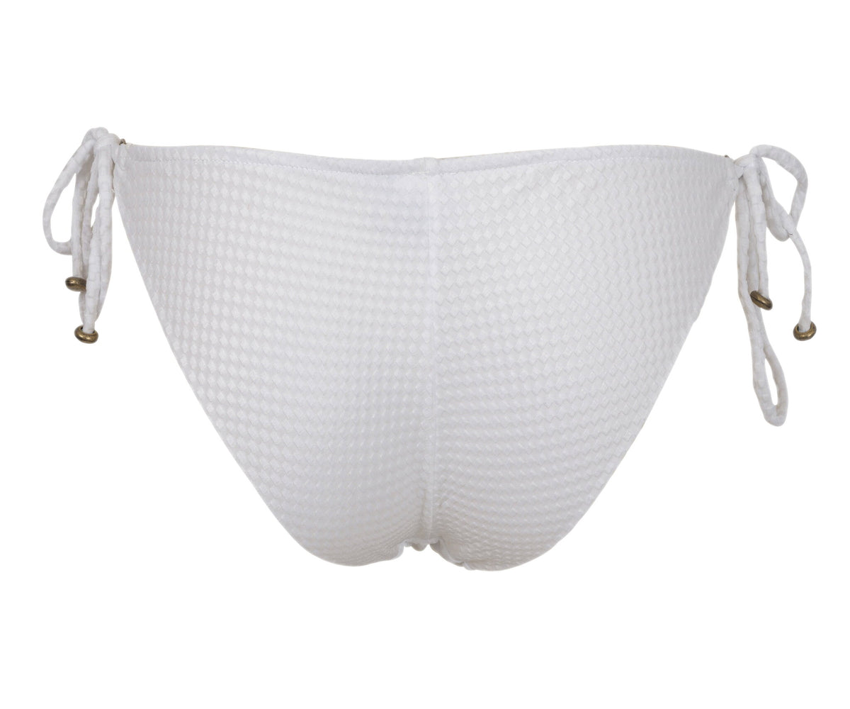 Product Back: Rio De Sol Bikini Bottoms Bottom Cloque Branco New Comfort