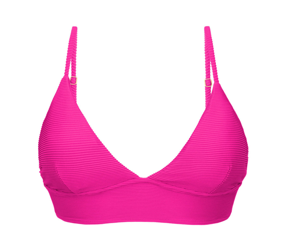 Product Front: Rio De Sol Bikini Tops Top Cotele-Amaranto Tri-Tank