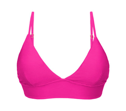 Product Front: Rio De Sol Bikini Tops Top Cotele-Amaranto Tri-Tank