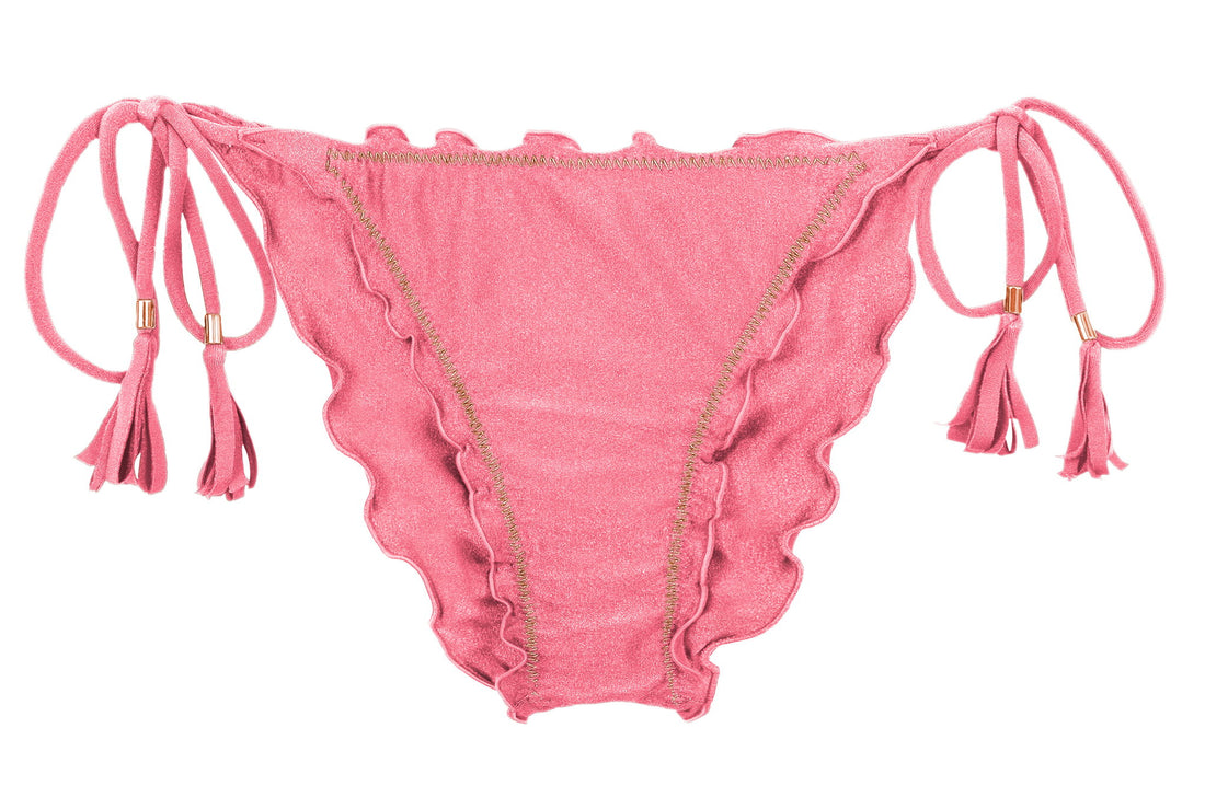 Product Front: Rio De Sol Bikini Bottoms Bottom Shimmer-Confetti Frufru-Comfy