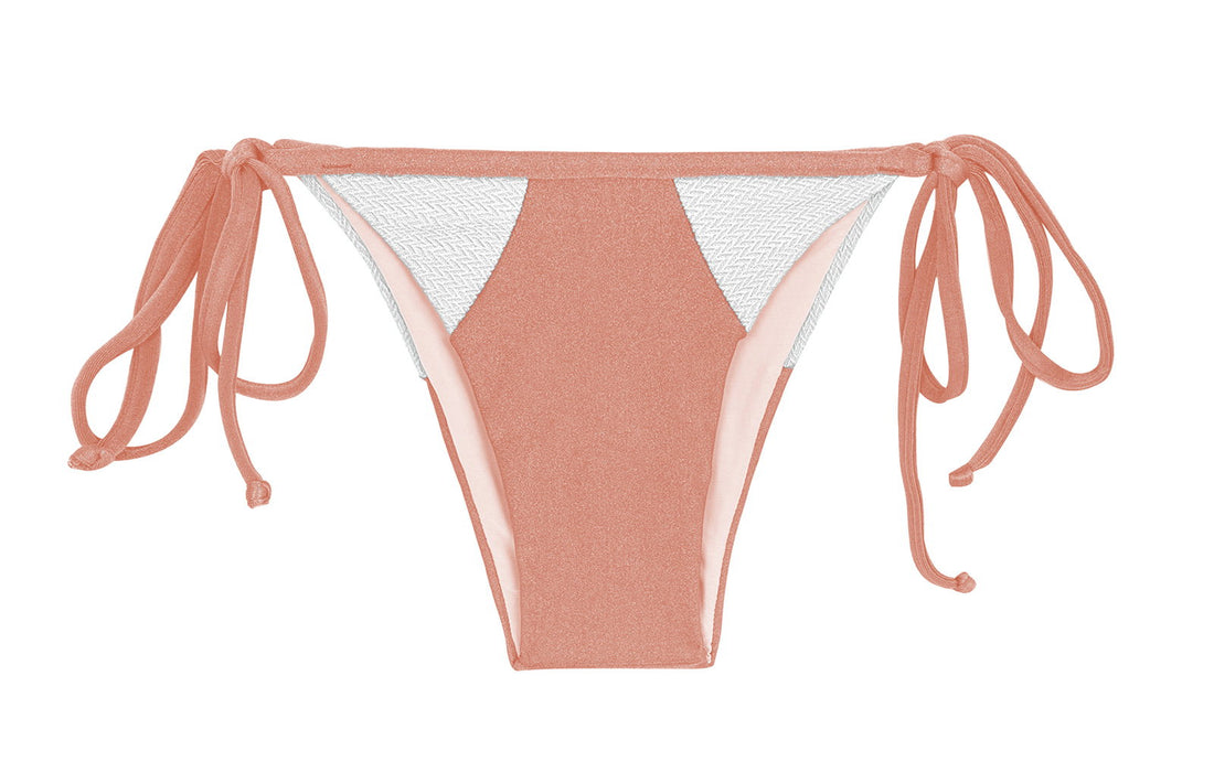 Product Front: Rio De Sol Bikini Bottoms Bottom Rose Recorte Tri