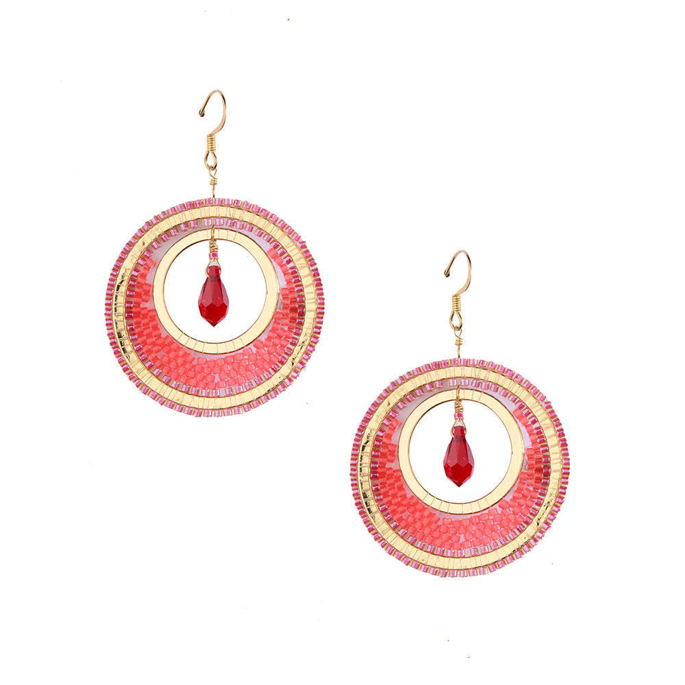 Model Front: Mishky Earrings Luna Gp-L-1686
