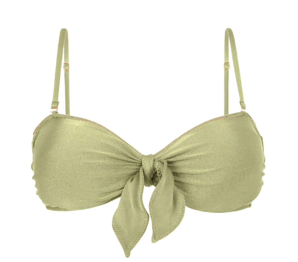Product Front: Rio De Sol Bikini Tops Top Oliva Bandeau-No