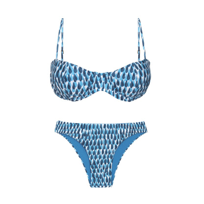 Product Front: Rio De Sol Two Piece Swimwear Set Chuva Kelli Essential