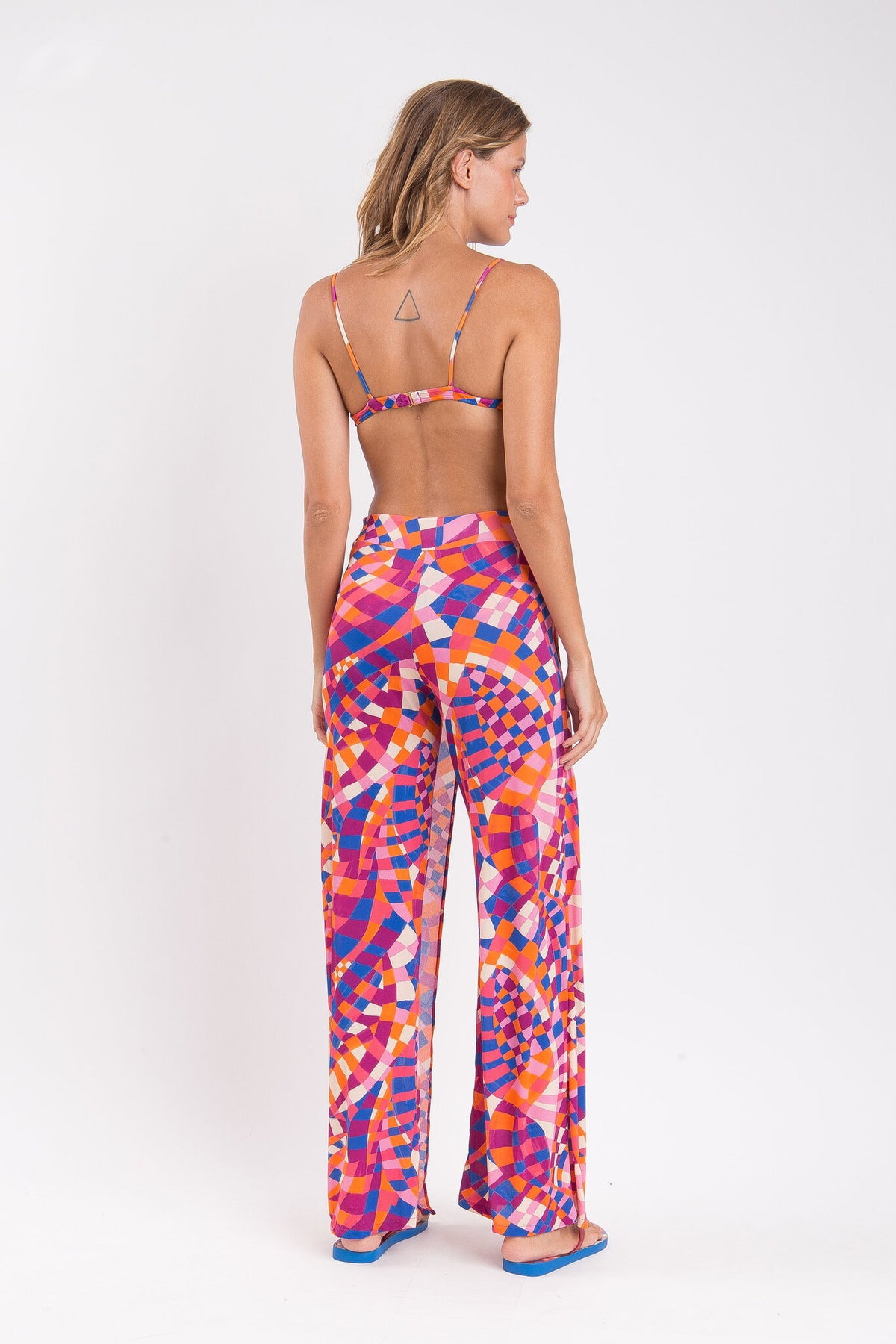Model Back: Rio De Sol Pants Funny Wide Pants