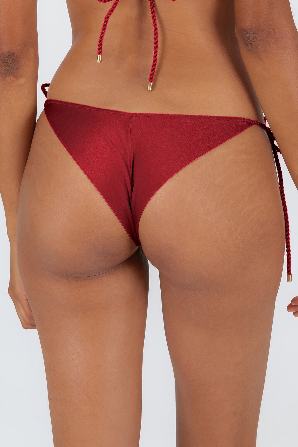 Image 06: Rio De Sol Bikini Bottoms Bottom Shimmer-Divino Cheeky-Rope