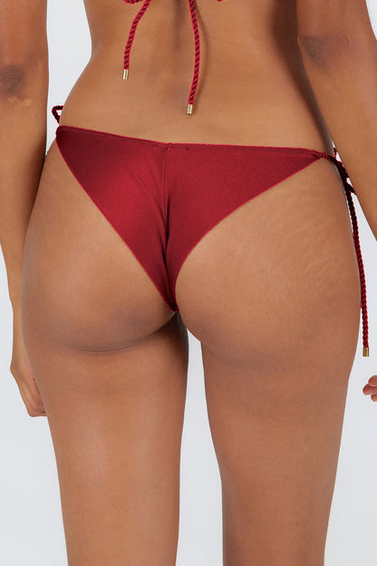 Image 06: Rio De Sol Bikini Bottoms Bottom Shimmer-Divino Cheeky-Rope