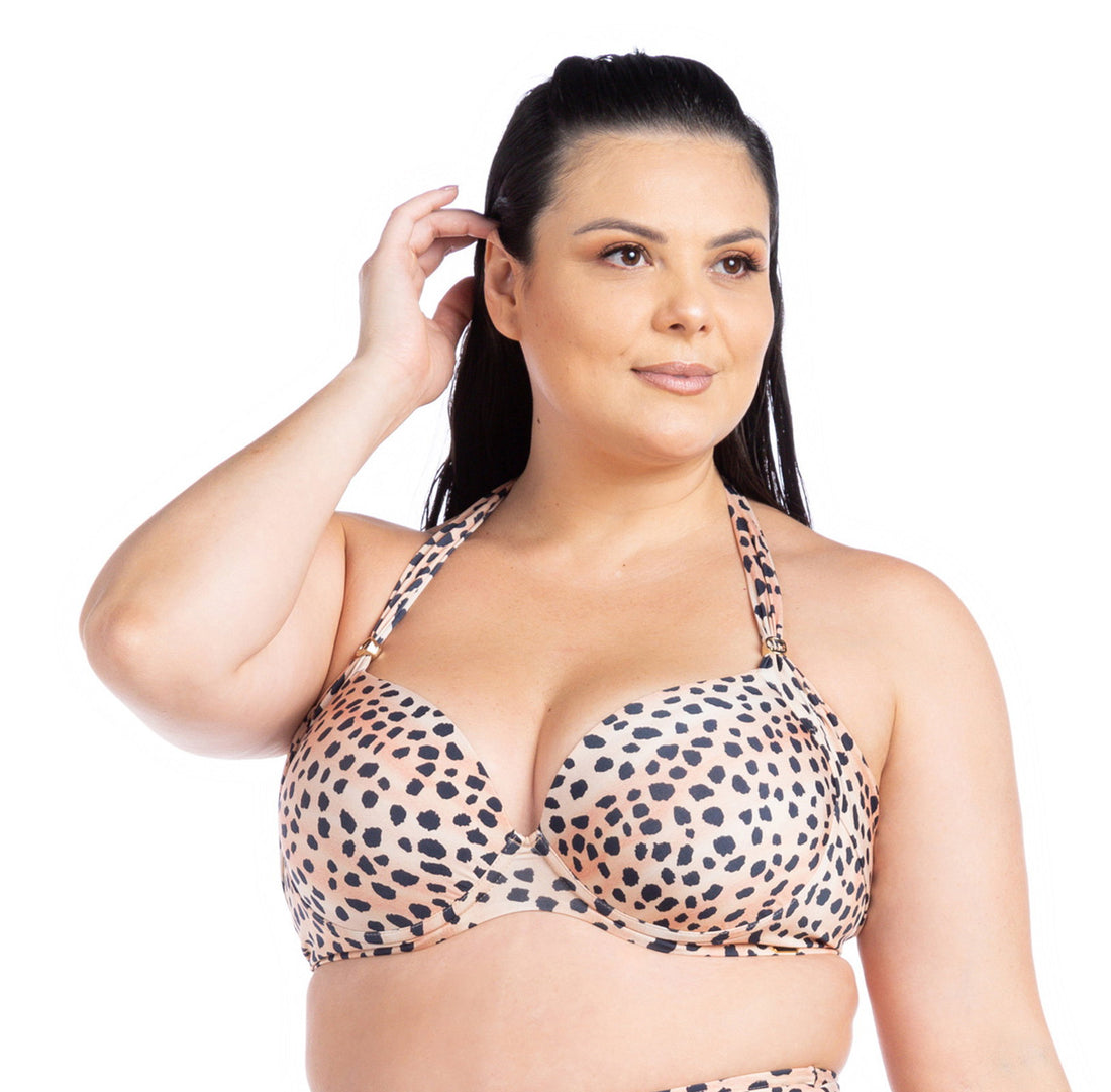 Model Front: La Playa Bikini Tops Top Hot Guepardo