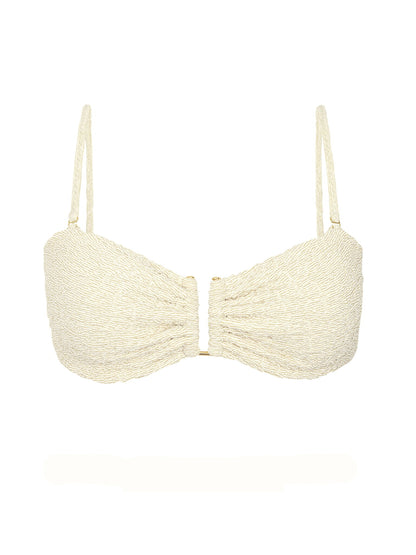 Product Front: Rio De Sol Bikini Tops Top Brisa-Offwhite Sara