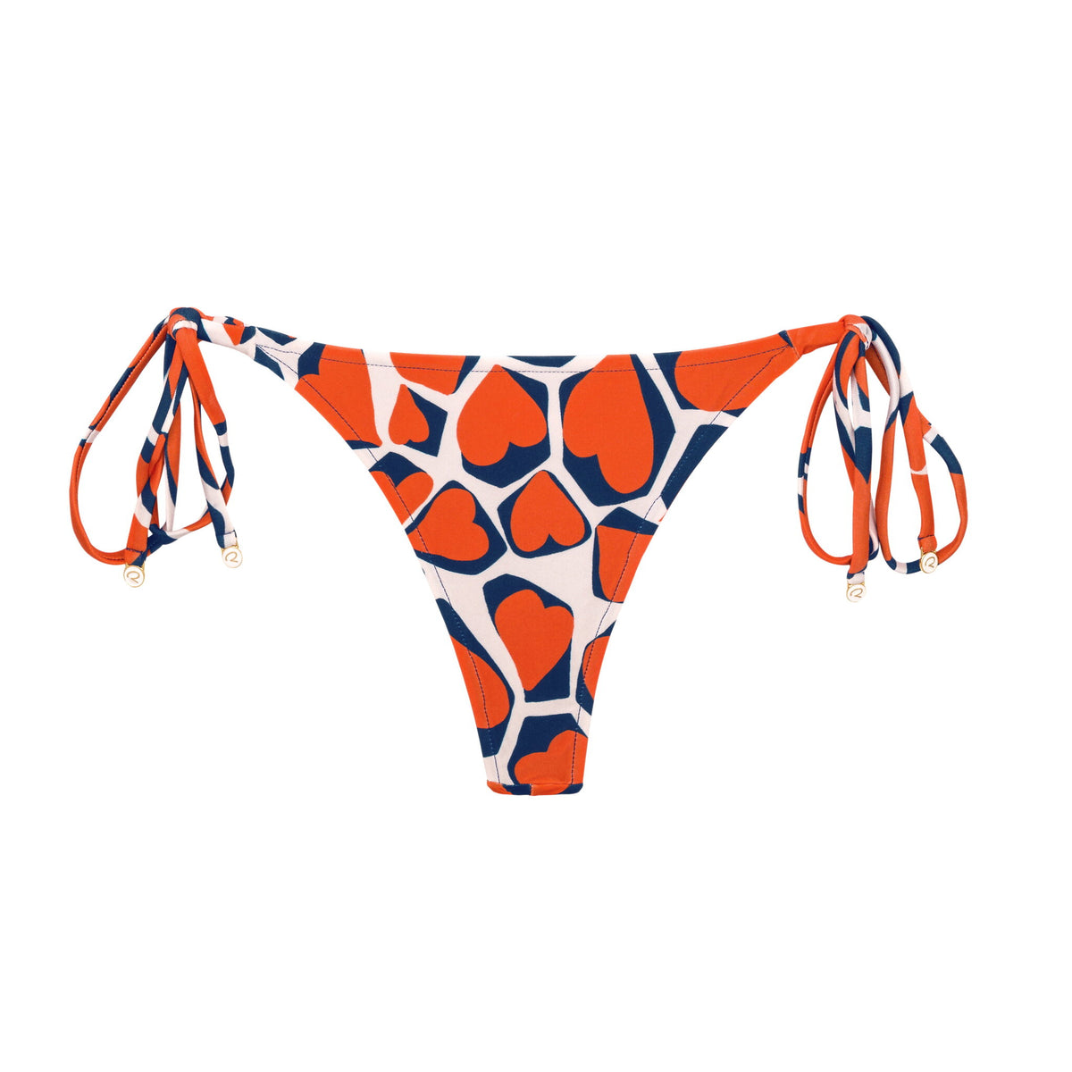 Product Front: Rio De Sol Bikini Bottoms Bottom Amore-Red Cheeky-Micro