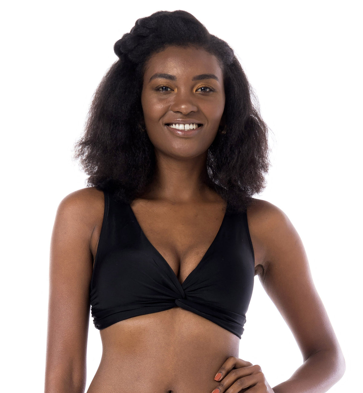 Gallery: La Playa Bikini Tops Top Cropped Ripple Preto
