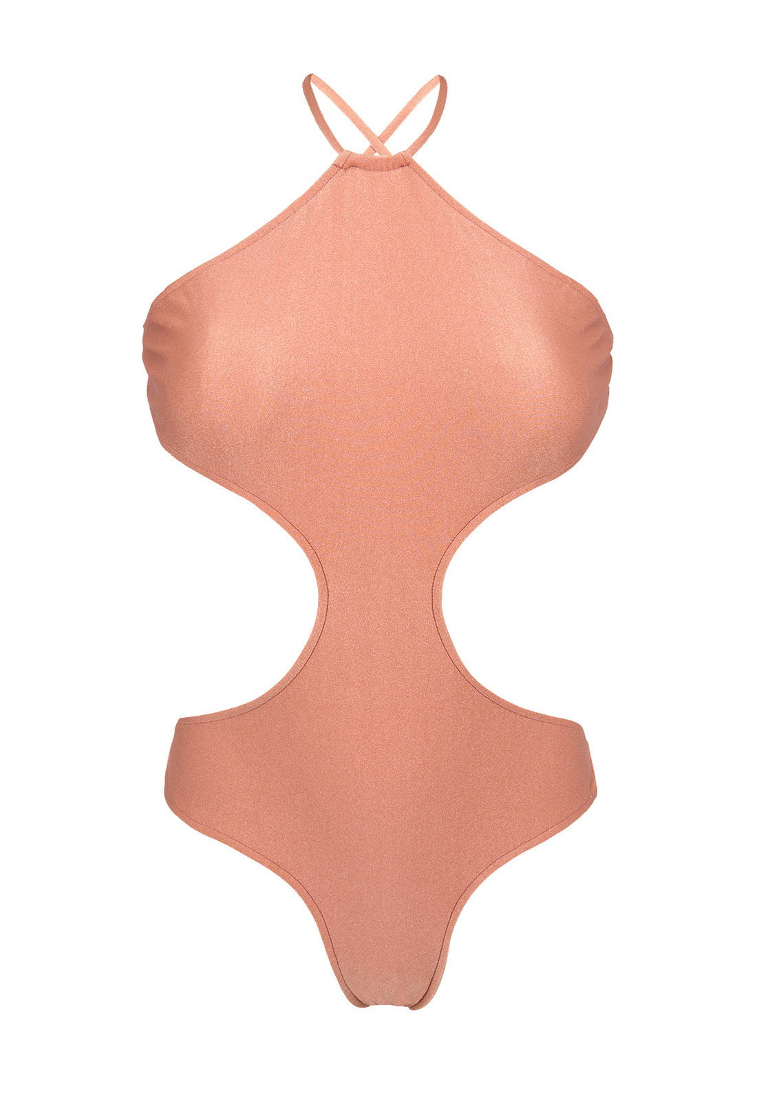 Product Front: Rio De Sol One Piece Swimsuits Rose Body Decote