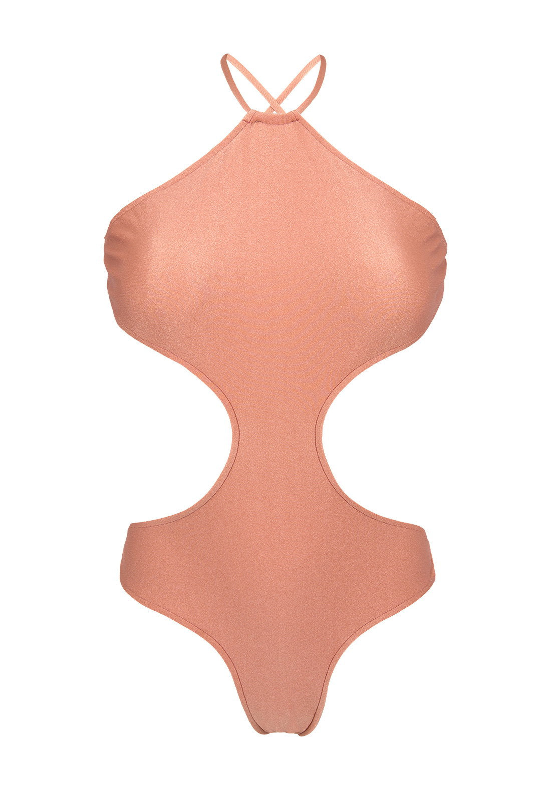 Product Front: Rio De Sol One Piece Swimsuits Rose Body Decote