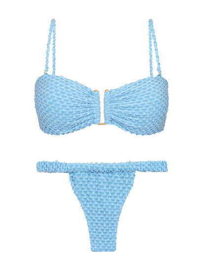Product Front: Rio De Sol Two Piece Swimwear Set Drift-Cianita Sara Eden