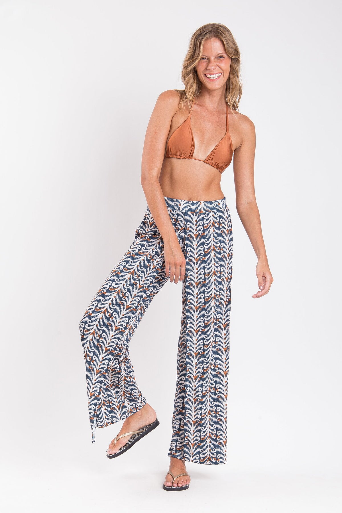 Image 06: Rio De Sol Pants Ikat Wide Pants