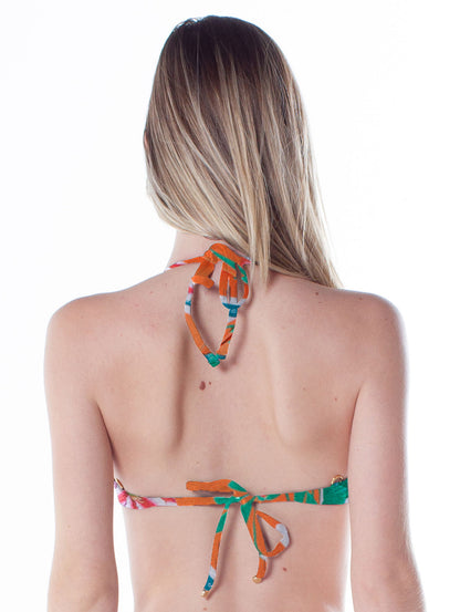 Model Back: La Playa Bikini Tops Top Rolete Ripple Balaio