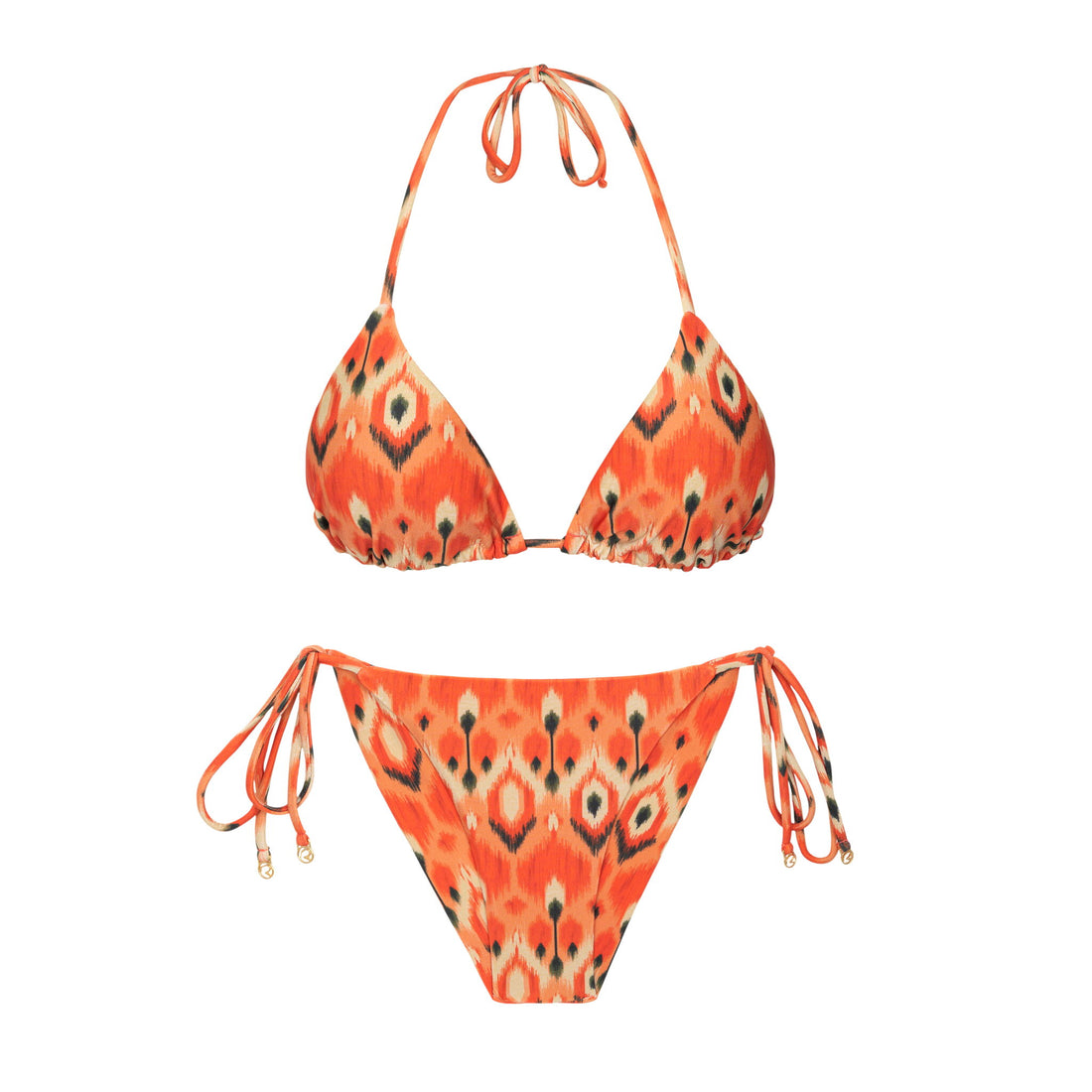 Product Front: Rio De Sol Two Piece Swimwear Set Maracai Tri-Inv Cheeky-Tie