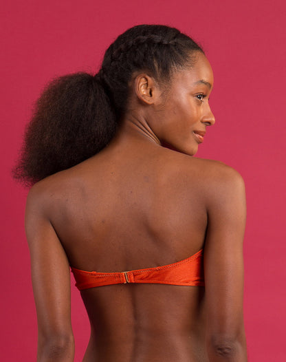 Image 08: Rio De Sol Bikini Tops Top Paprica Bandeau-Joy