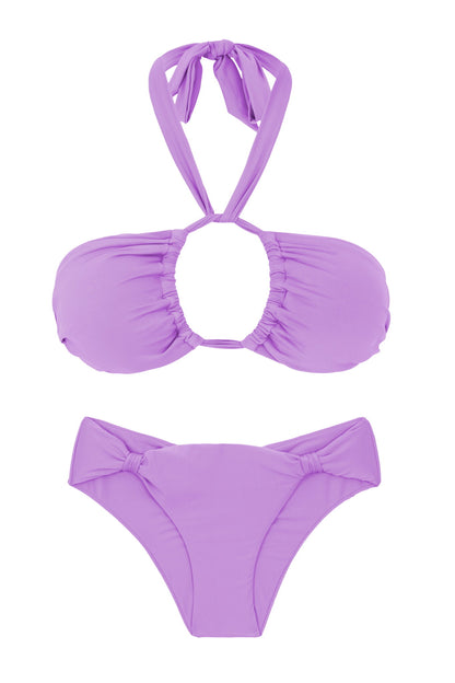 Product Back: Rio De Sol Two Piece Swimwear Set Orchid Mel