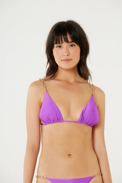 Image 07: Blueman Two Piece Swimwear Egito Chain Fox Roxo