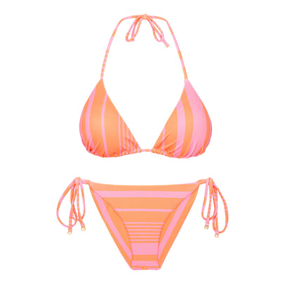Product Front: Rio De Sol Two Piece Swimwear Set Solea Tri-Inv Cheeky-Tie