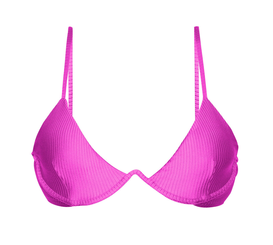 Product Front: Rio De Sol Bikini Tops Top Eden-Pink Tri-Aro