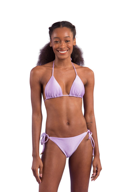 Model Front: Rio De Sol Bikini Bottoms Bottom Shimmer-Harmonia Ibiza-Comfy