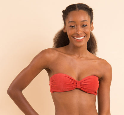 Image 09: Rio De Sol Bikini Tops Top Malibu-Chili Bandeau-Duo