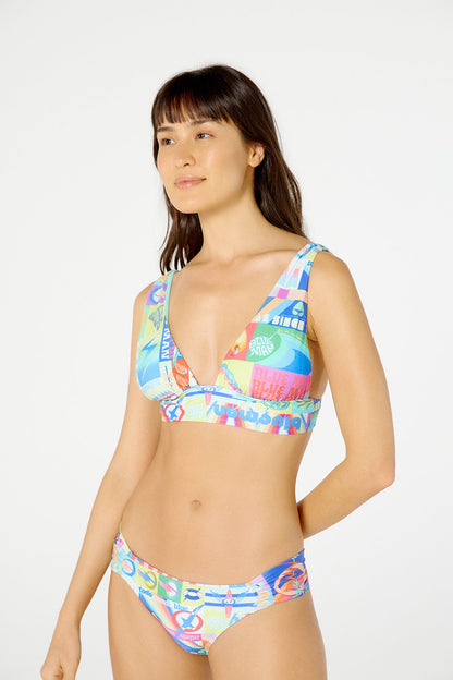 Image 03: Blueman Bikini Bottoms Bottom Sum New Pacifico 1972
