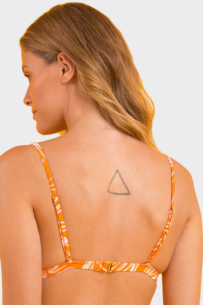 Image 07: Rio De Sol Bikini Tops Top Trail-Orange Tri-Fixo