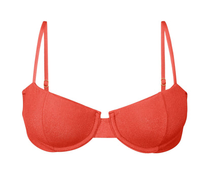 Product Front: Rio De Sol Bikini Tops Top Malibu-Chili Balconet