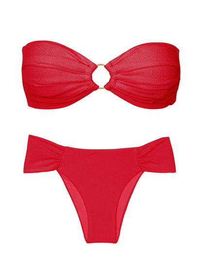 Product Front: Rio De Sol Two Piece Swimwear Set Malibu-Malagueta Mavi Baobi