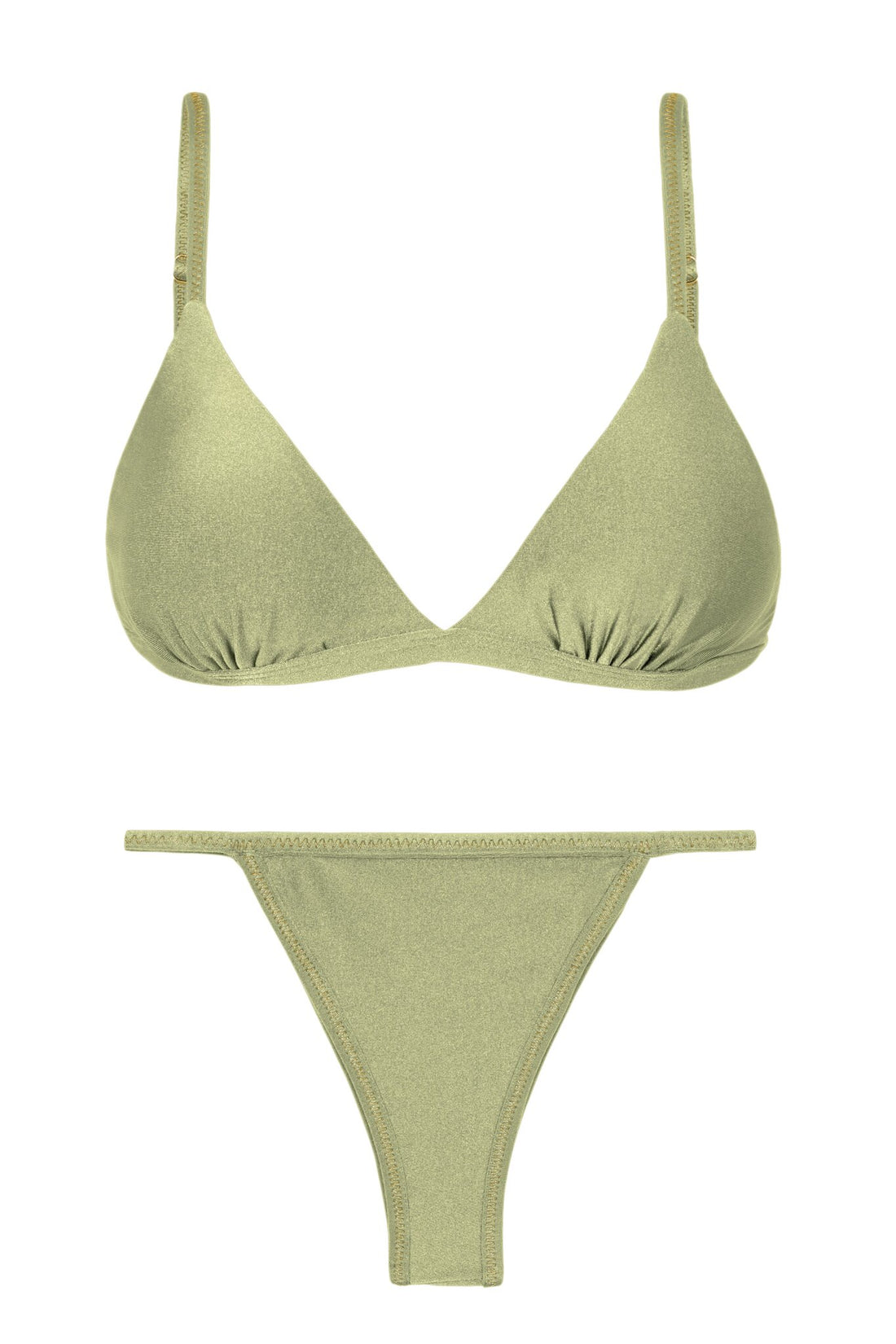 Product Front: Rio De Sol Two Piece Swimwear Set Oliva Tri-Fixo California