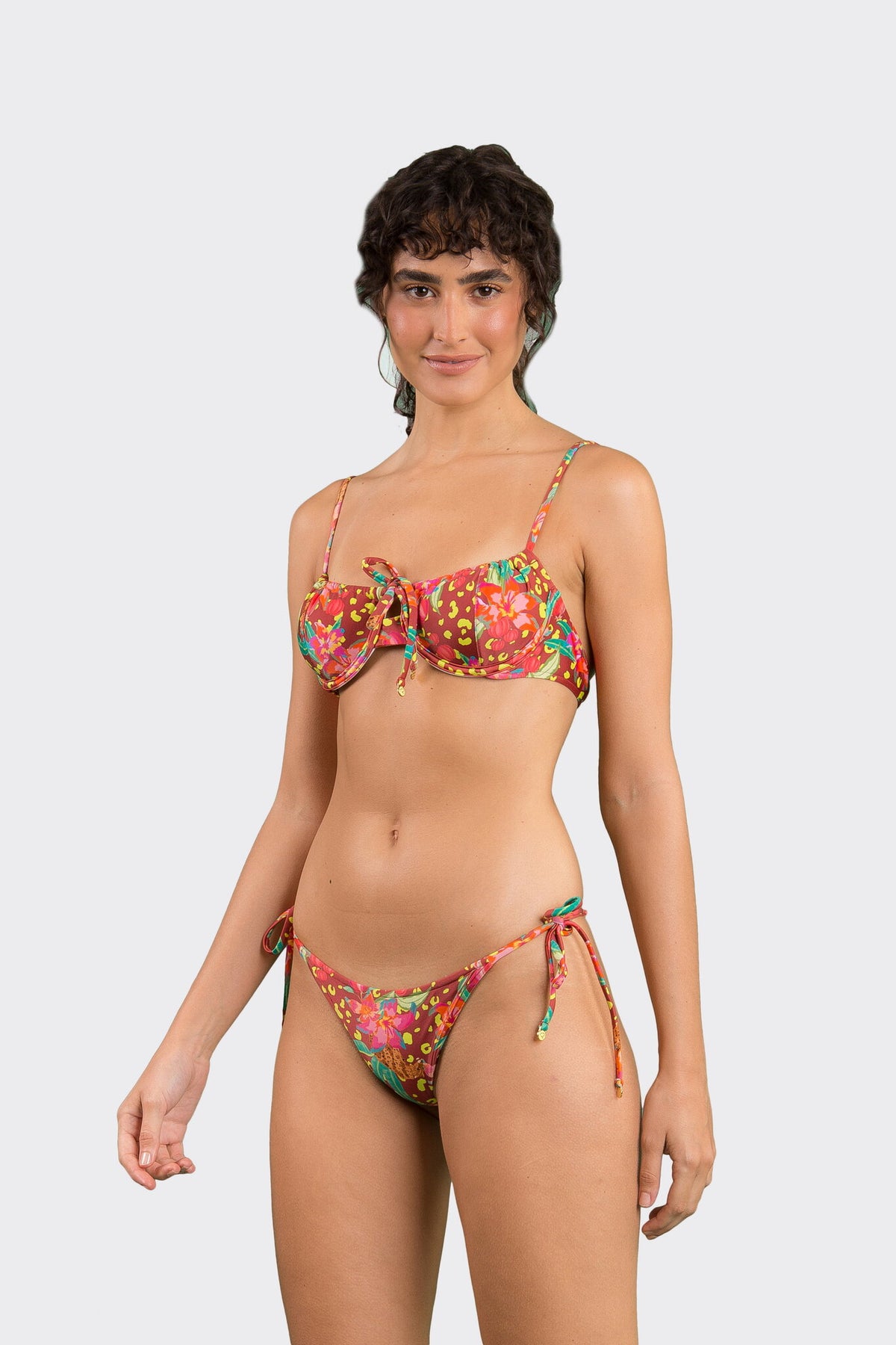 Image 04: Rio De Sol Bikini Tops Top Tropics Balconet-Tie