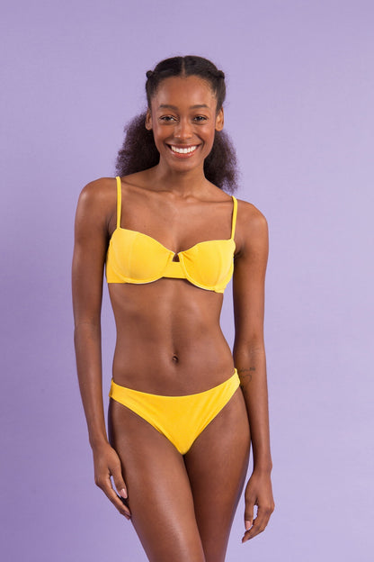 Image 12: Rio De Sol Bikini Bottoms Bottom Malibu-Yellow Essential-Comfy