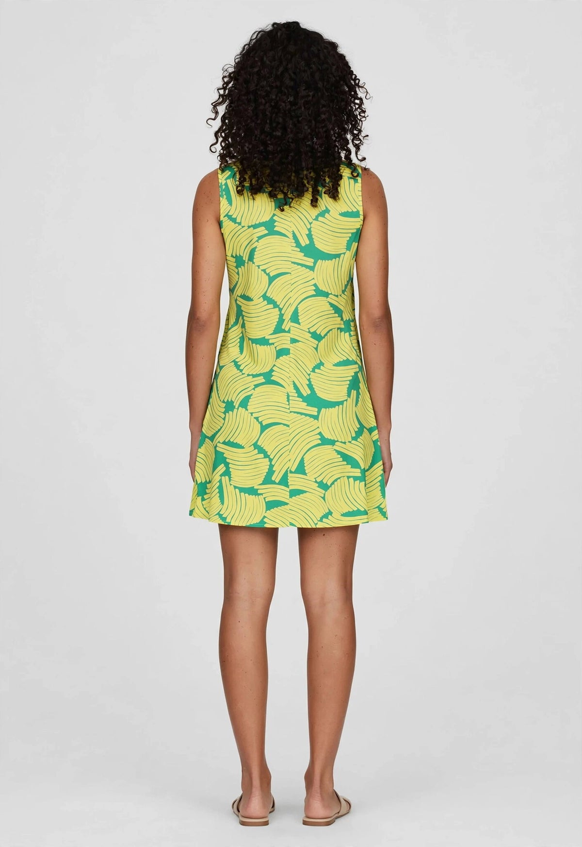 Model Back: Rio De Sol Mini Dresses Dress Banana Yellow