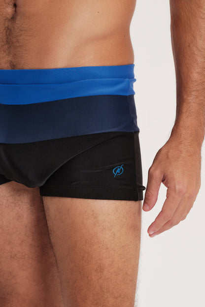 Image 02: Blueman Swim Trunks Sunga Army Crepusculo Bicolor Azul