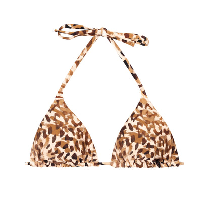 Product Front: Rio De Sol Bikini Tops Top Leopard Tri-Inv