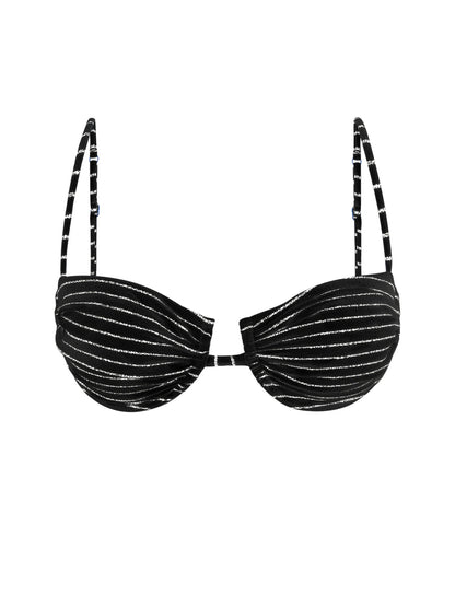 Product Front: Rio De Sol Bikini Tops Top Linea-Black Zaya